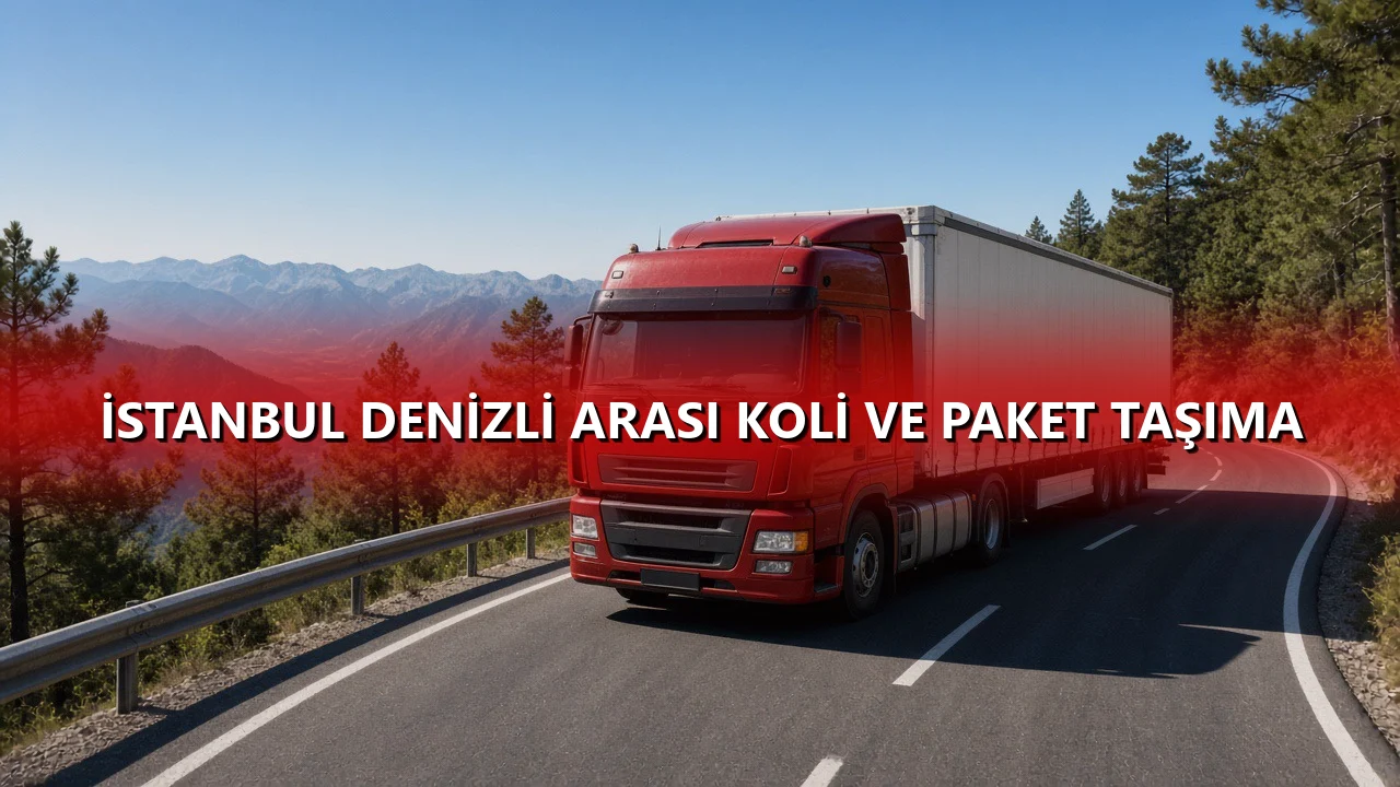 İstanbul Denizli Arası Koli ve Paket Taşıma